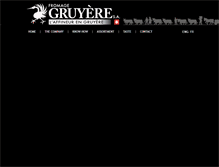 Tablet Screenshot of fromage-gruyere.ch